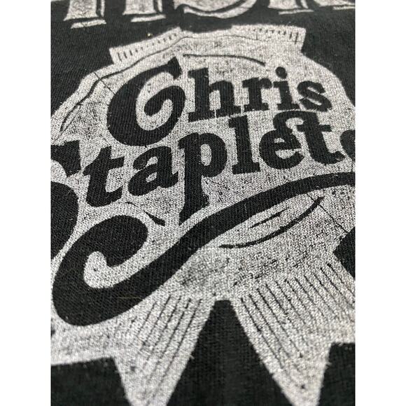 Chris Stapleton Whiskey and you concert shirt size large Black and White - Picture 7 of 7